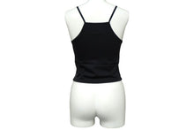 画像をギャラリービューアに読み込む, 新品未使用 MCM エムシーエム トップス キャミソール インナー ブラック サイズM MFTASJP07 中古 57743