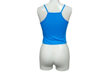 画像をギャラリービューアに読み込む, 新品未使用 MCM エムシーエム トップス キャミソール インナー ブルー サイズS MFTASJP07 中古 57747