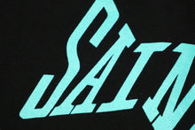 画像をギャラリービューアに読み込む, SAINT MICHAEL セントマイケル パーカー フーディー ブラック ロゴ サイズL SM-S23-0000-047 美品 中古 57923