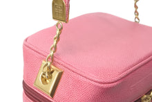 画像をギャラリービューアに読み込む, Givenchy ジバンシー アクセサリーポーチ バニティ ポーチ ピンク ロゴ入り ゴールド金具 良品 中古 58312