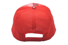 画像をギャラリービューアに読み込む, NERD ナード × A BATHING APE アベイシングエイプ コラボ メッシュキャップ ポリエステル レッド シルバー金具 美品 中古 58380