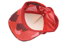 画像をギャラリービューアに読み込む, NERD ナード × A BATHING APE アベイシングエイプ コラボ メッシュキャップ ポリエステル レッド シルバー金具 美品 中古 58380