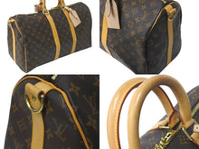 画像をギャラリービューアに読み込む, LOUIS VUITTON ルイヴィトン ボストンバッグ キーポルバンドリエール45 モノグラム M41418 ブラウン ゴールド金具 美品 中古 58558