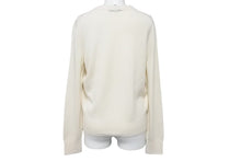 画像をギャラリービューアに読み込む, CHANEL シャネル ニットセーター ラパウザニット ココマーク P60439K46038 カシミヤ オフホワイト 34 良品 中古 58751