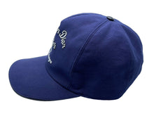 画像をギャラリービューアに読み込む, 極美品 Christian Dior クリスチャンディオール ロゴ 刺繍 ベースボールキャップ ネイビー 933C902L4511 サイズL 中古 58869