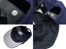 画像をギャラリービューアに読み込む, 極美品 Christian Dior クリスチャンディオール ロゴ 刺繍 ベースボールキャップ ネイビー 933C902L4511 サイズL 中古 58869