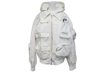 画像をギャラリービューアに読み込む, OFF-WHITE オフホワイト ジャケット ボンバージャケット Teenage Engineering OMEA202T22FAB001 マルチポケット 美品 中古 59077