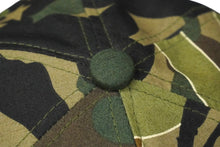 画像をギャラリービューアに読み込む, A BATHING APE アベイシングエイプ キャップ 1stカモ オリーブドラブ KAWS カウズ 2005 グリーン コットン M 美品 中古 59586