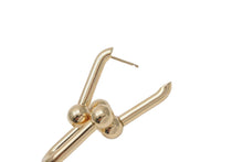 画像をギャラリービューアに読み込む, 新品未使用 TIFFANY&amp;Co. ティファニー ハードウェア エクストラ ラージ ピアス イエローゴールド K18 60006355 17.4g 中古 59729