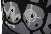 画像をギャラリービューアに読み込む, Givenchy × Chito ジバンシー チト 半袖Ｔシャツ グレー ネイビー スプレー コットン XL BM71853Y6B 美品 中古 59770