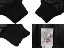 Load image into Gallery viewer, A BATHING APE アベイシングエイプ ダウンジャケット レザー ブラック 牛革 ナイロン レディース サイズTALL 美品 中古 59841
