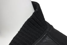 Load image into Gallery viewer, A BATHING APE アベイシングエイプ ダウンジャケット レザー ブラック 牛革 ナイロン レディース サイズTALL 美品 中古 59841