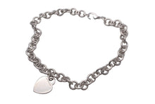 画像をギャラリービューアに読み込む, TIFFANY&amp;Co. ティファニー リターントゥネックレス チョーカー ハートトップ シルバー925 67g レディース 中古 60068