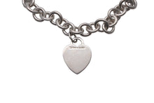 画像をギャラリービューアに読み込む, TIFFANY&amp;Co. ティファニー リターントゥネックレス チョーカー ハートトップ シルバー925 67g レディース 中古 60068
