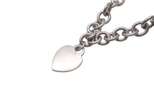 画像をギャラリービューアに読み込む, TIFFANY&amp;Co. ティファニー リターントゥネックレス チョーカー ハートトップ シルバー925 67g レディース 中古 60068