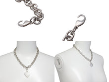 画像をギャラリービューアに読み込む, TIFFANY&amp;Co. ティファニー リターントゥネックレス チョーカー ハートトップ シルバー925 67g レディース 中古 60068