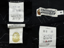 Load image into Gallery viewer, A BATHING APE アベイシングエイプ スター フルジップパーカー コットン ブラック シルバー金具 Mサイズ 美品 中古 60143