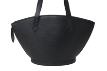 画像をギャラリービューアに読み込む, LOUIS VUITTON ルイヴィトン ハンドバッグ サンジャック エピレザー ノワール ブラック M52273 美品 中古 60348