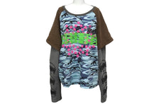 画像をギャラリービューアに読み込む, Reckless Scholars レックレス スクーラーズ レイヤード スウェット トレーナー サイズXL マルチカラー コットン 美品 中古 60448