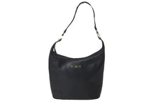 画像をギャラリービューアに読み込む, GUCCI グッチ ショルダーバッグ ジャッキー レザー ブラック ゴールド金具 イタリア製 美品 中古 60671