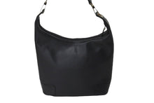 画像をギャラリービューアに読み込む, GUCCI グッチ ショルダーバッグ ジャッキー レザー ブラック ゴールド金具 イタリア製 美品 中古 60671