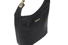 画像をギャラリービューアに読み込む, GUCCI グッチ ショルダーバッグ ジャッキー レザー ブラック ゴールド金具 イタリア製 美品 中古 60671