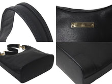 画像をギャラリービューアに読み込む, GUCCI グッチ ショルダーバッグ ジャッキー レザー ブラック ゴールド金具 イタリア製 美品 中古 60671