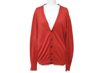 画像をギャラリービューアに読み込む, Givenchy ジバンシー カーディガン 切り替え ボーダー レッド グリーン ネイビー コットン サイズS 13S 7728 578 良品 中古 60715