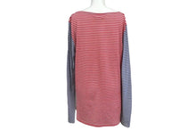 画像をギャラリービューアに読み込む, MONCLER GRENOBLE モンクレール グルノーブル 長袖Ｔシャツ ボーダー サイズM コットン 310978001800 良品 中古 60722