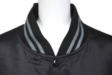 画像をギャラリービューアに読み込む, 新品未使用 24SS SAINT Mxxxxxx セントマイケル サテンジャケット SM-YS8-0000-C12 ナイロン ブラック グレー サイズL 60870