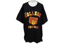 画像をギャラリービューアに読み込む, ヴィンテージ Kanye West THE COLLEGE DROPOUT 半袖Ｔシャツ 2004年 サイズL ブラック コットン YEEZY 美品 中古 61191