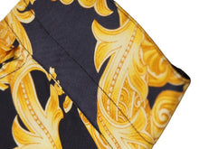 画像をギャラリービューアに読み込む, VERSACE ヴェルサーチ V2 by versace 長袖シャツ バロッコ シルク シャツ 総柄 イエロー シルク サイズL 美品 中古 52663